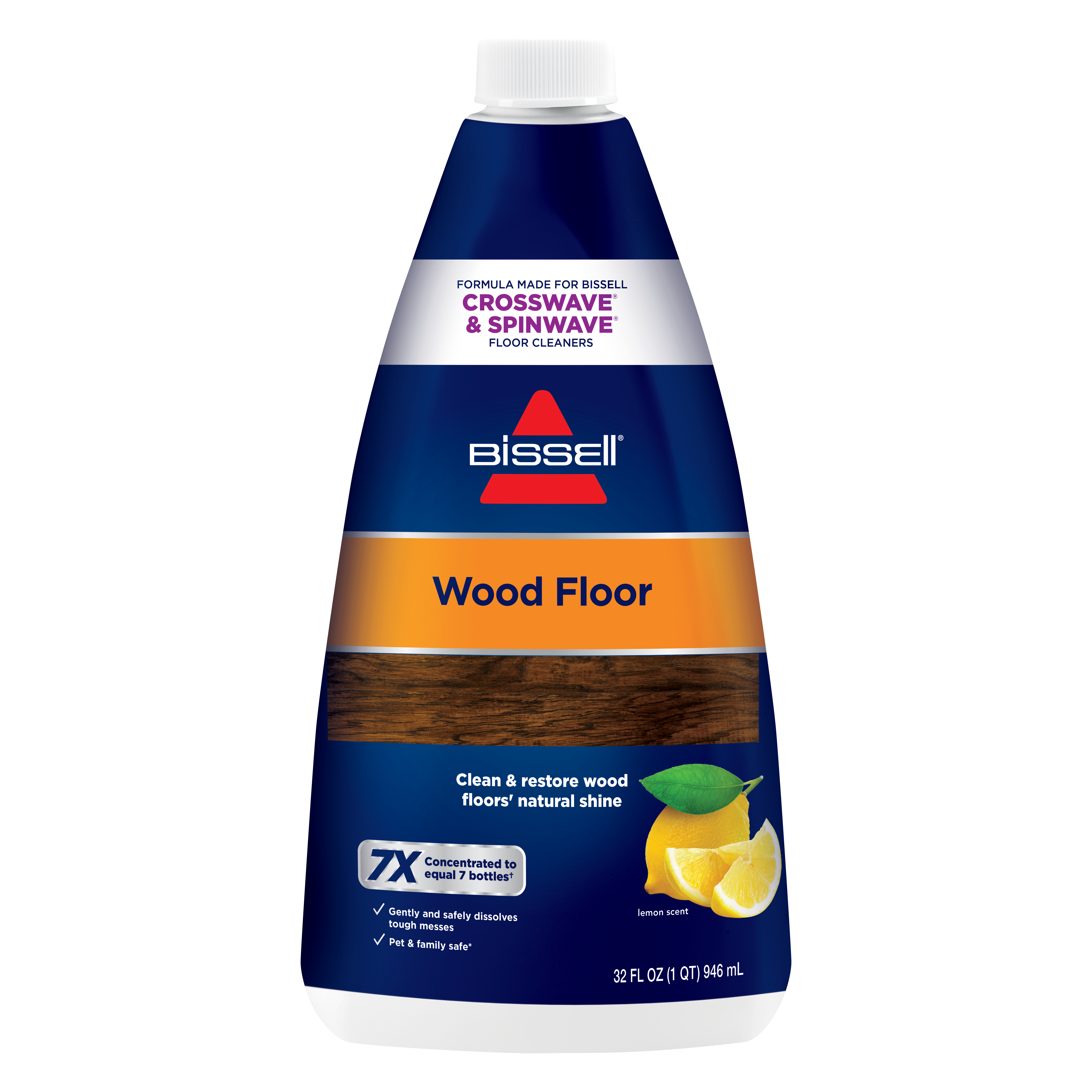 Wood Floor Formula for CrossWave® & SpinWave® (32 oz.)